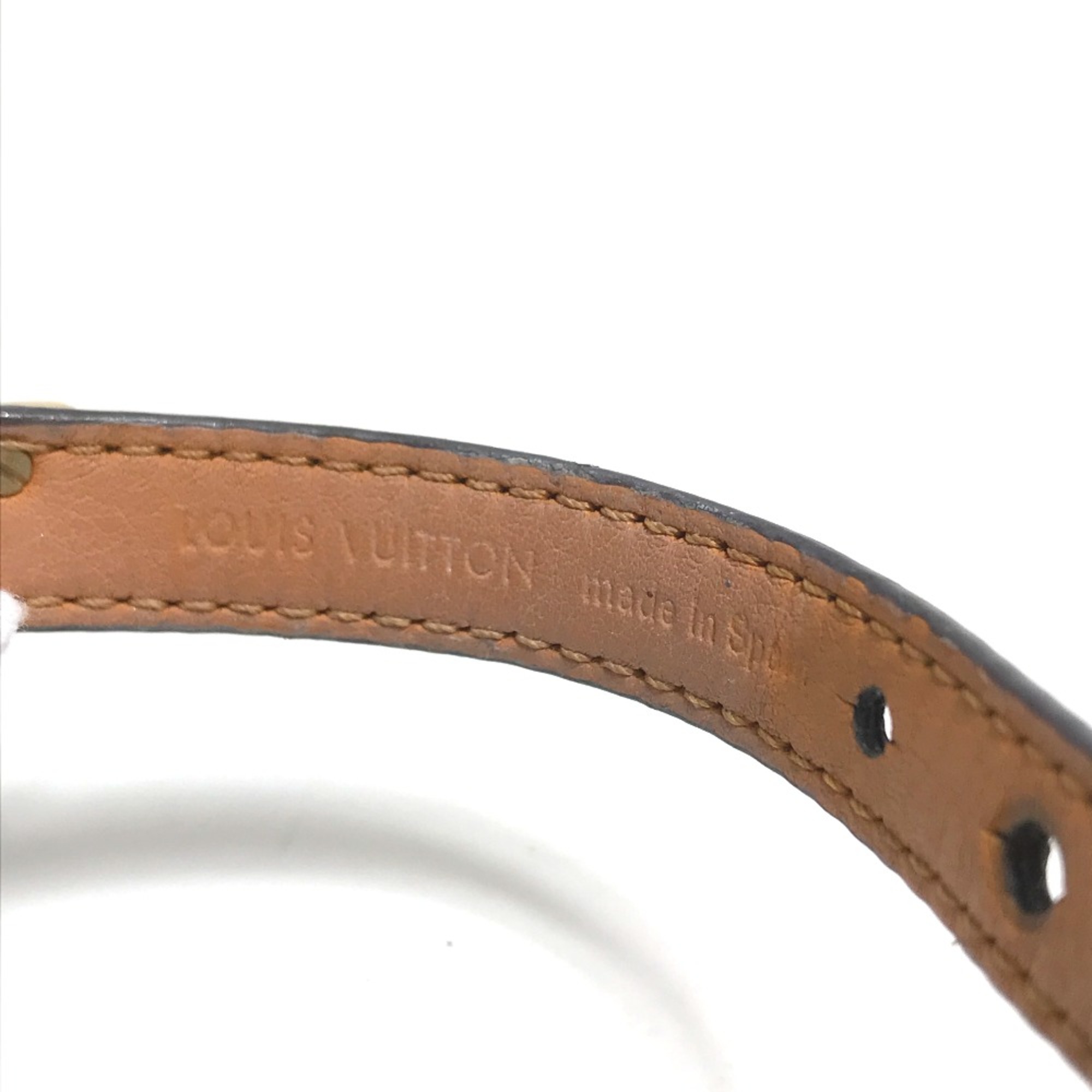 Louis Vuitton M6042F Monogram Bangle Bracelet Brown