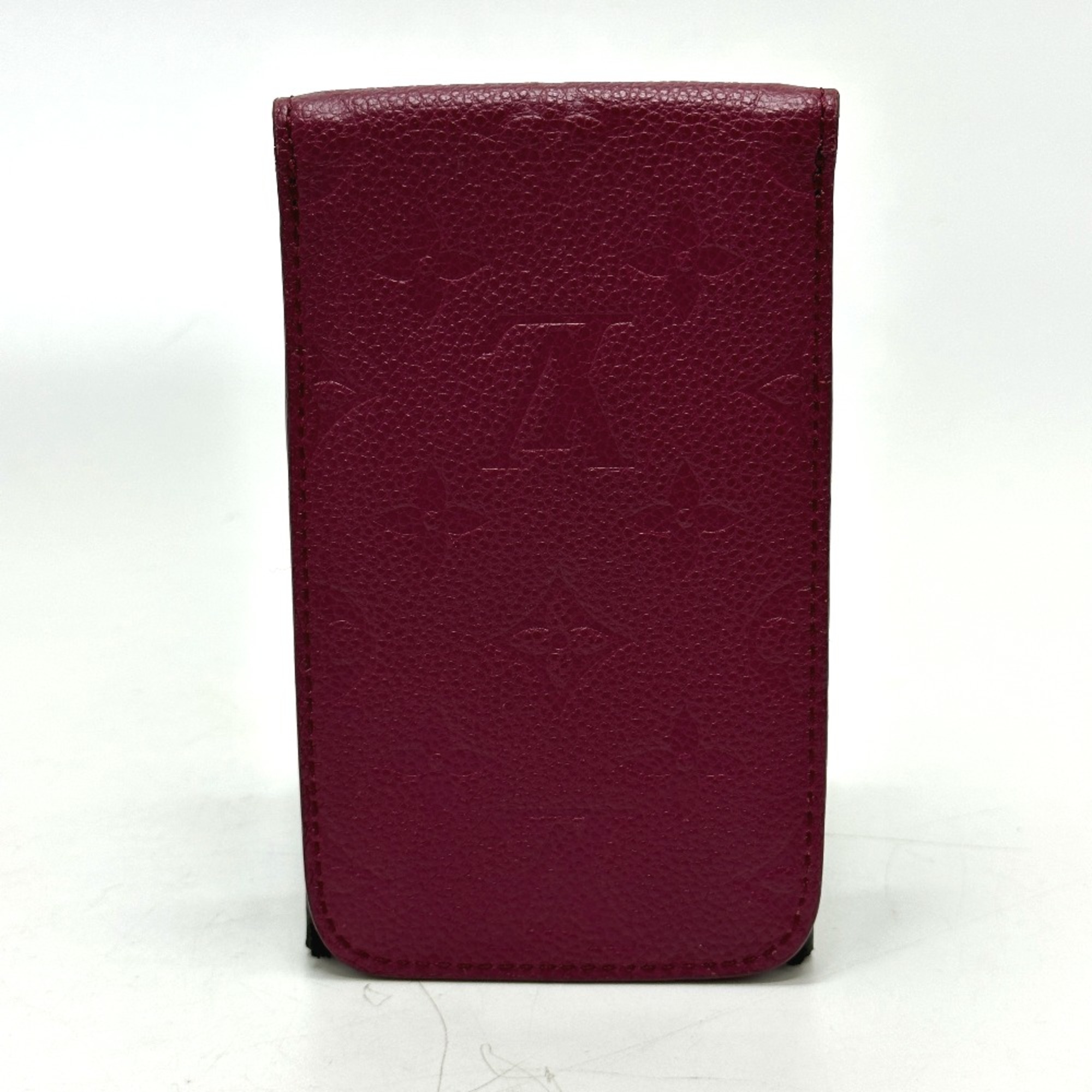 Louis Vuitton M60375 MonogramEmpreinte Mobile case Bordeaux