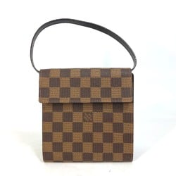 Louis Vuitton M99074 Damier Japan 20th anniversary limited bag Hand Bag Ebene Brown