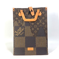 Louis Vuitton N40355 Damier Giant NIGO collaboration Bag 2WAY Shoulder Bag Crossbody Tote Bag Brown