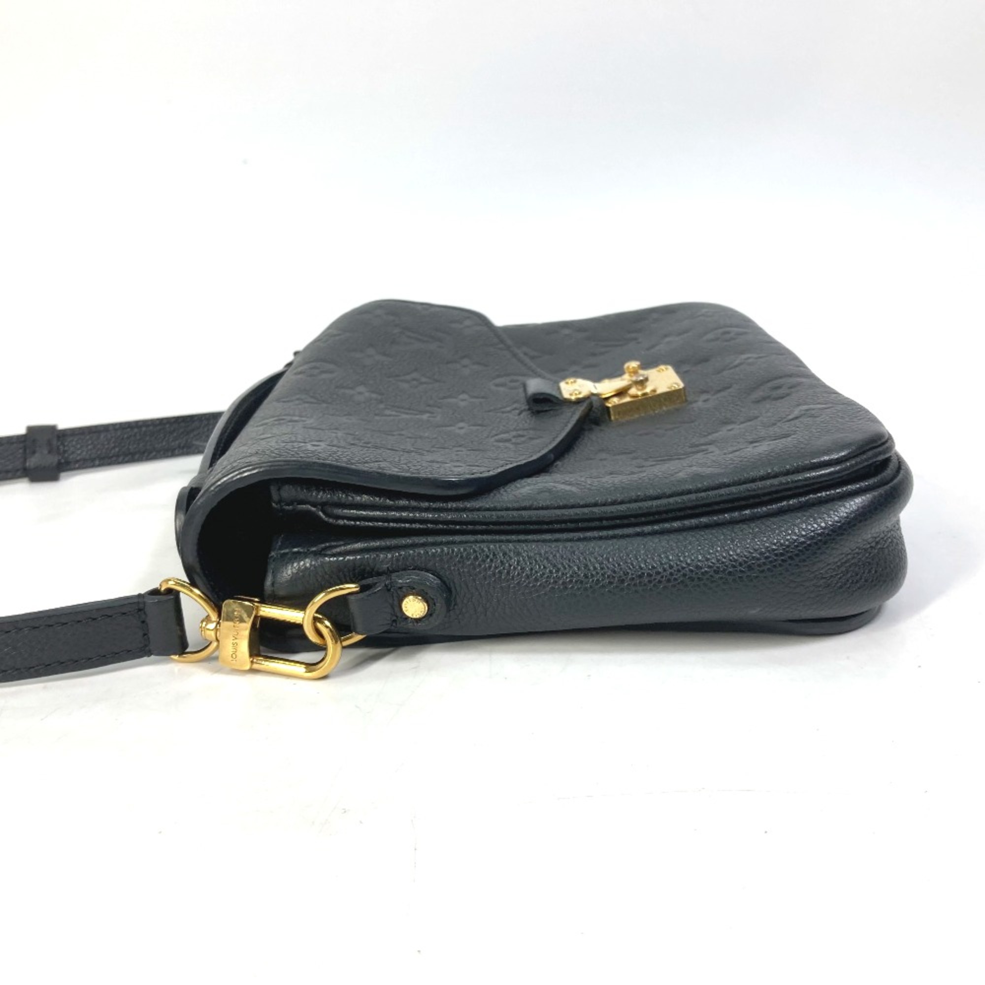 Louis Vuitton M41487 MonogramEmpreinte Crossbody 2WAY Hand Bag Shoulder Bag Noir Black