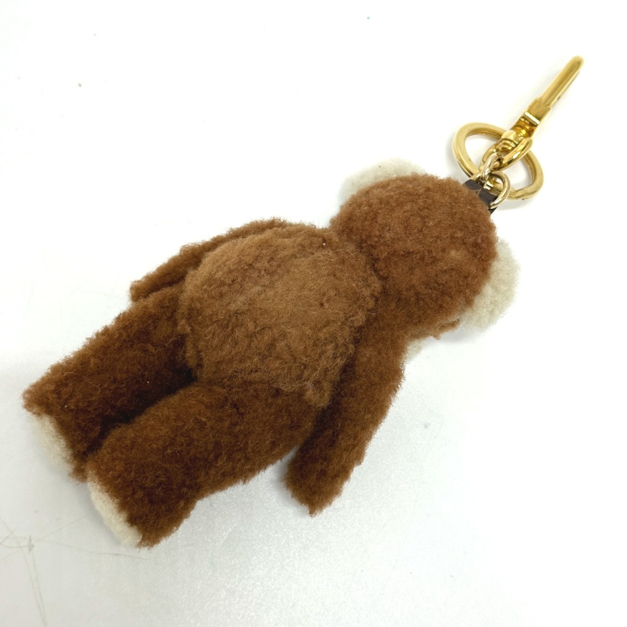 Louis Vuitton M69854 Bag Charm Key Holder Brown