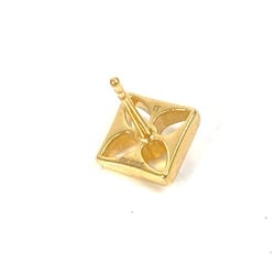 Louis Vuitton M00395 3 piece set 3 Accessories Pierce Gold