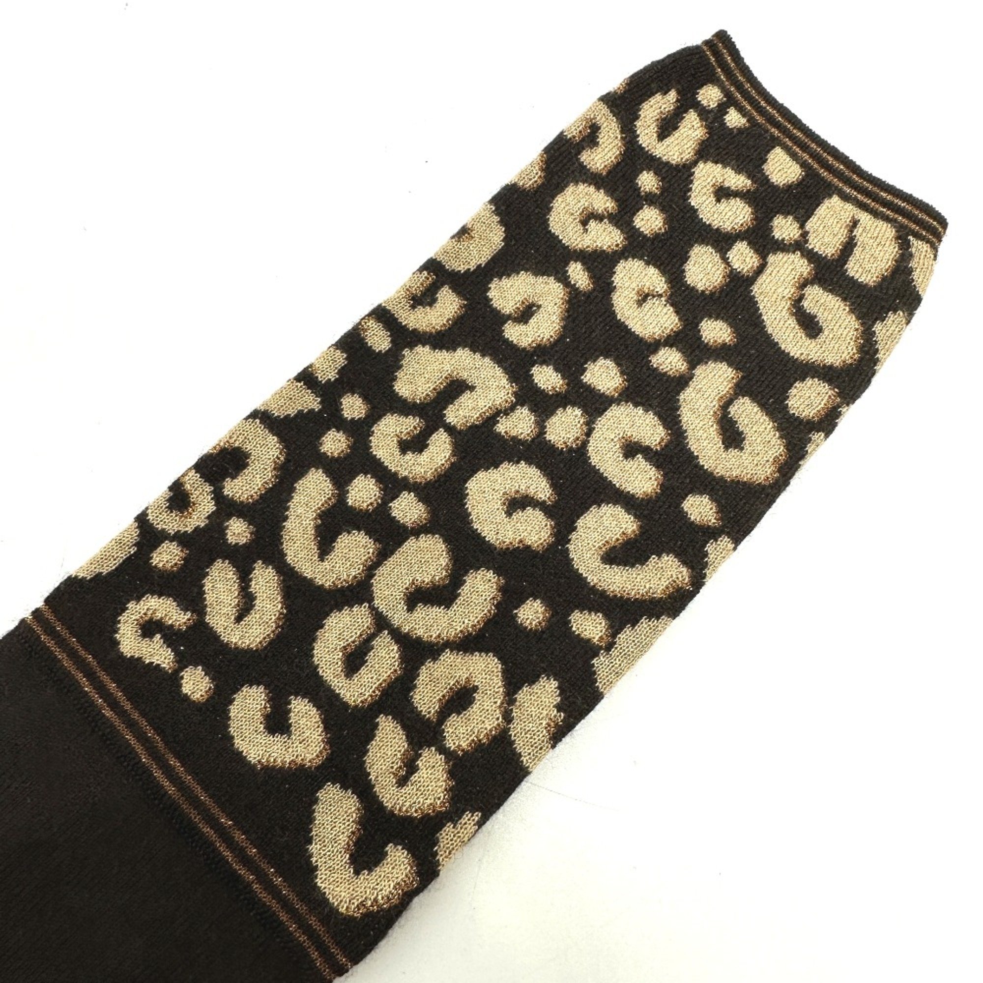 Louis Vuitton M58347 LV Glitter Long gloves Glove Brown Beige