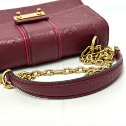 Louis Vuitton M43393 MonogramEmpreinte Bag Chain bag Pochette Crossbody Shoulder Bag Red