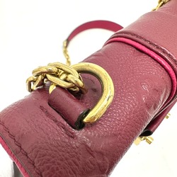 Louis Vuitton M43393 MonogramEmpreinte Bag Chain bag Pochette Crossbody Shoulder Bag Red