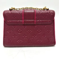 Louis Vuitton M43393 MonogramEmpreinte Bag Chain bag Pochette Crossbody Shoulder Bag Red