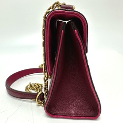 Louis Vuitton M43393 MonogramEmpreinte Bag Chain bag Pochette Crossbody Shoulder Bag Red