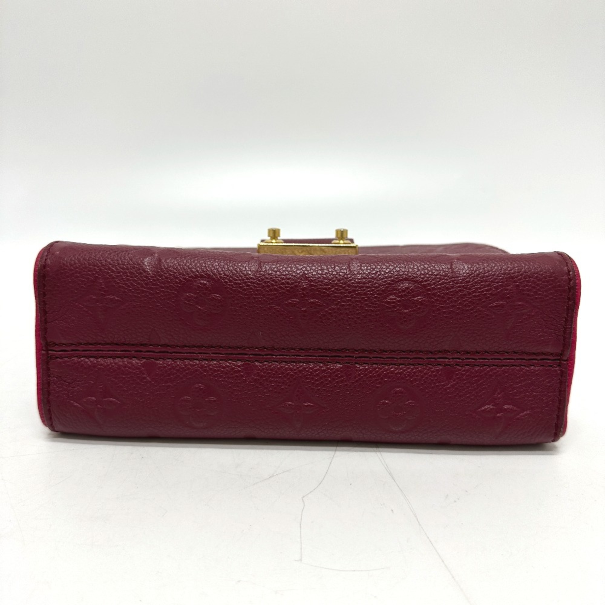 Louis Vuitton M43393 MonogramEmpreinte Bag Chain bag Pochette Crossbody Shoulder Bag Red