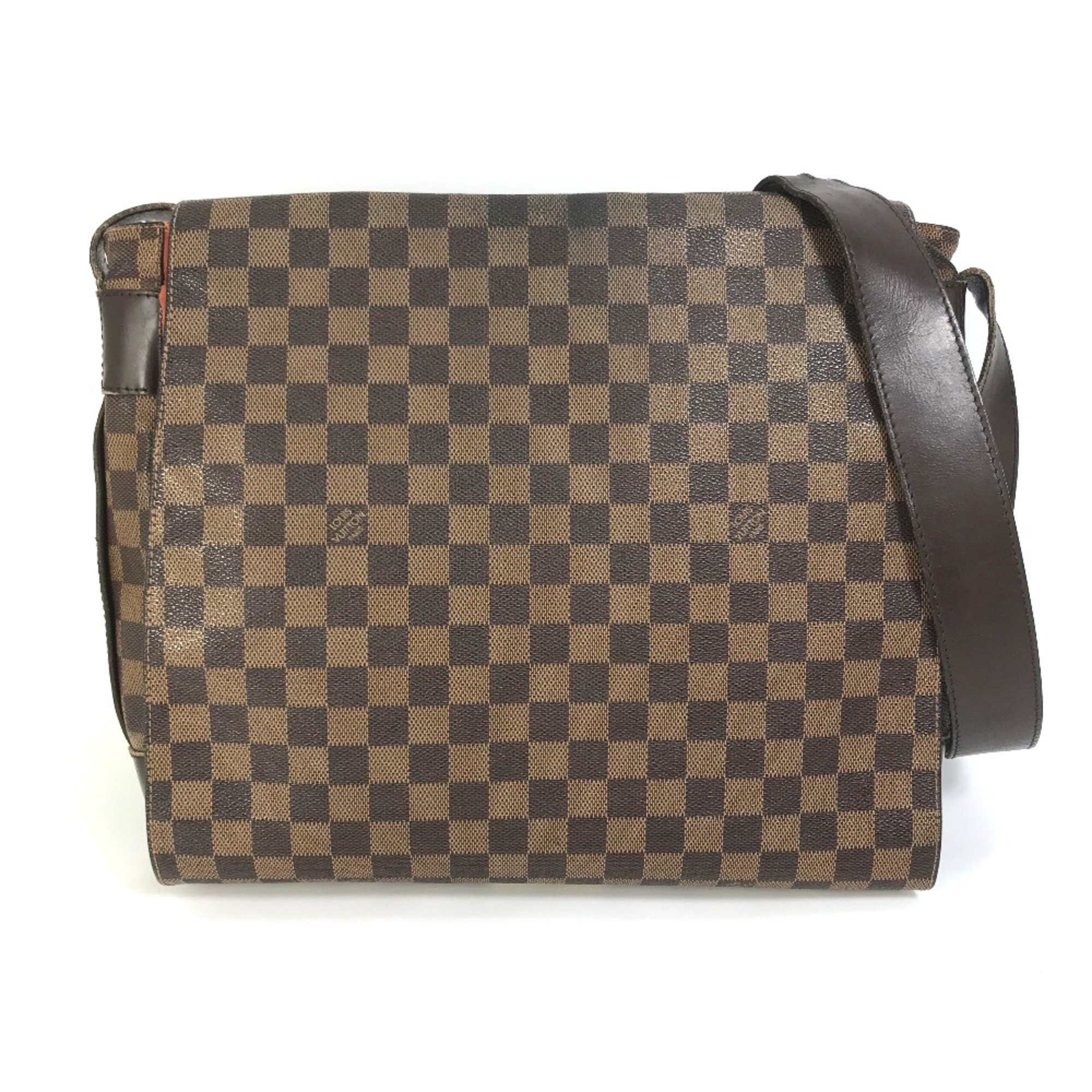 Louis Vuitton M45258 Damier bag flap crossbody Shoulder Bag Ebene Brown