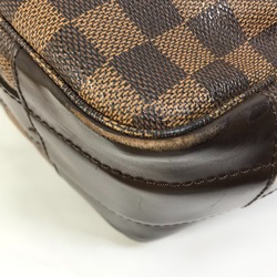 Louis Vuitton M45258 Damier bag flap crossbody Shoulder Bag Ebene Brown