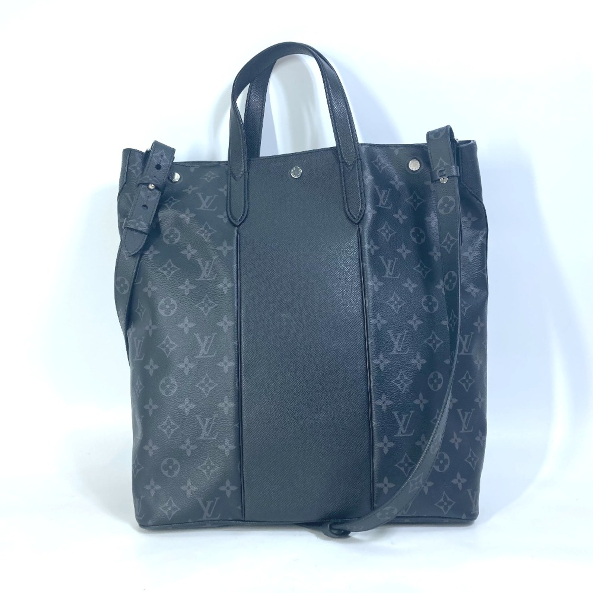 Louis Vuitton M30431 Taigalama 2WAY Shoulder Bag Crossbody Hand Bag Tote Bag Black