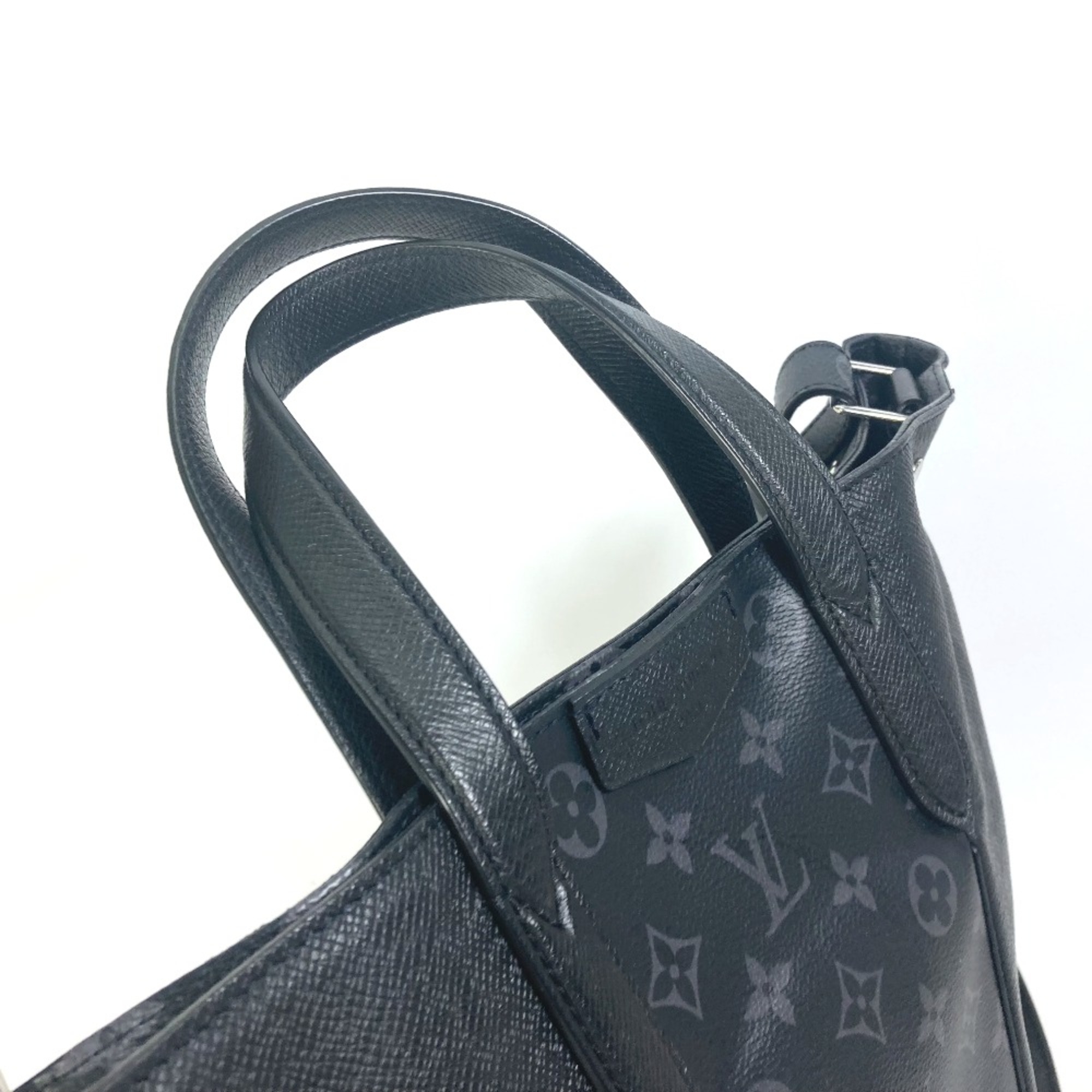 Louis Vuitton M30431 Taigalama 2WAY Shoulder Bag Crossbody Hand Bag Tote Bag Black