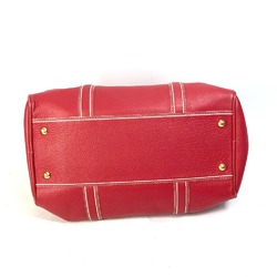 Louis Vuitton M95140 travel bag bag Duffle Bag Red White