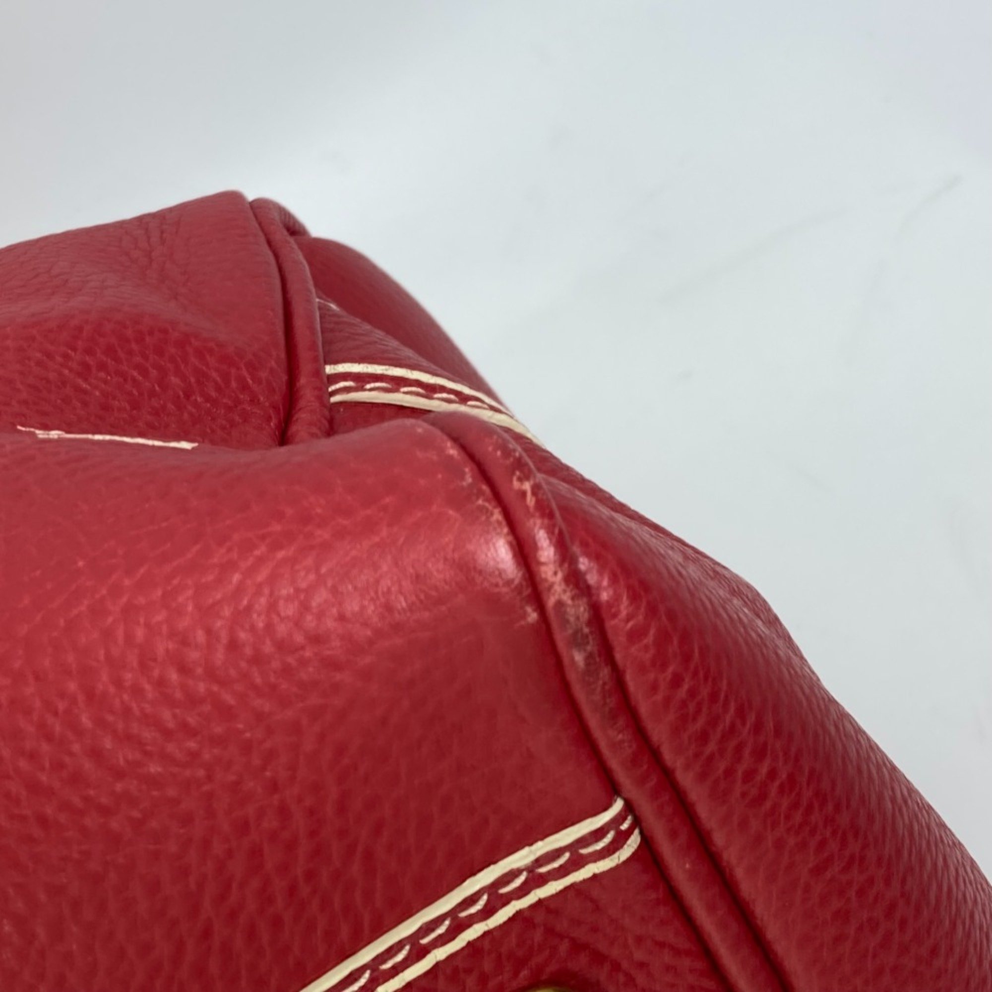 Louis Vuitton M95140 travel bag bag Duffle Bag Red White