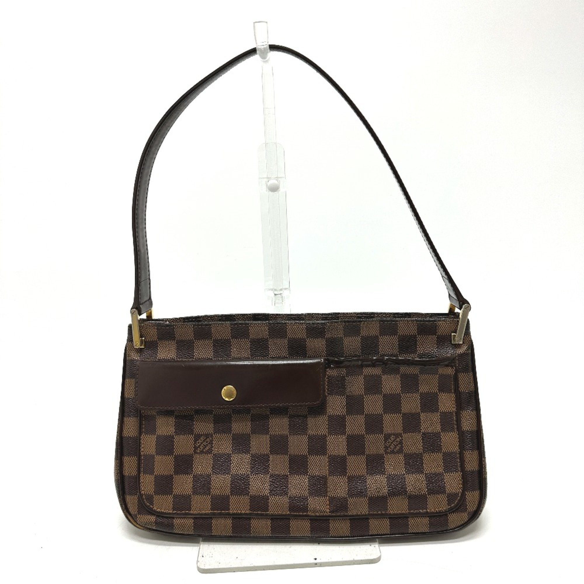 Louis Vuitton N51129 Damier Shoulder Shoulder Bag Ebene Brown