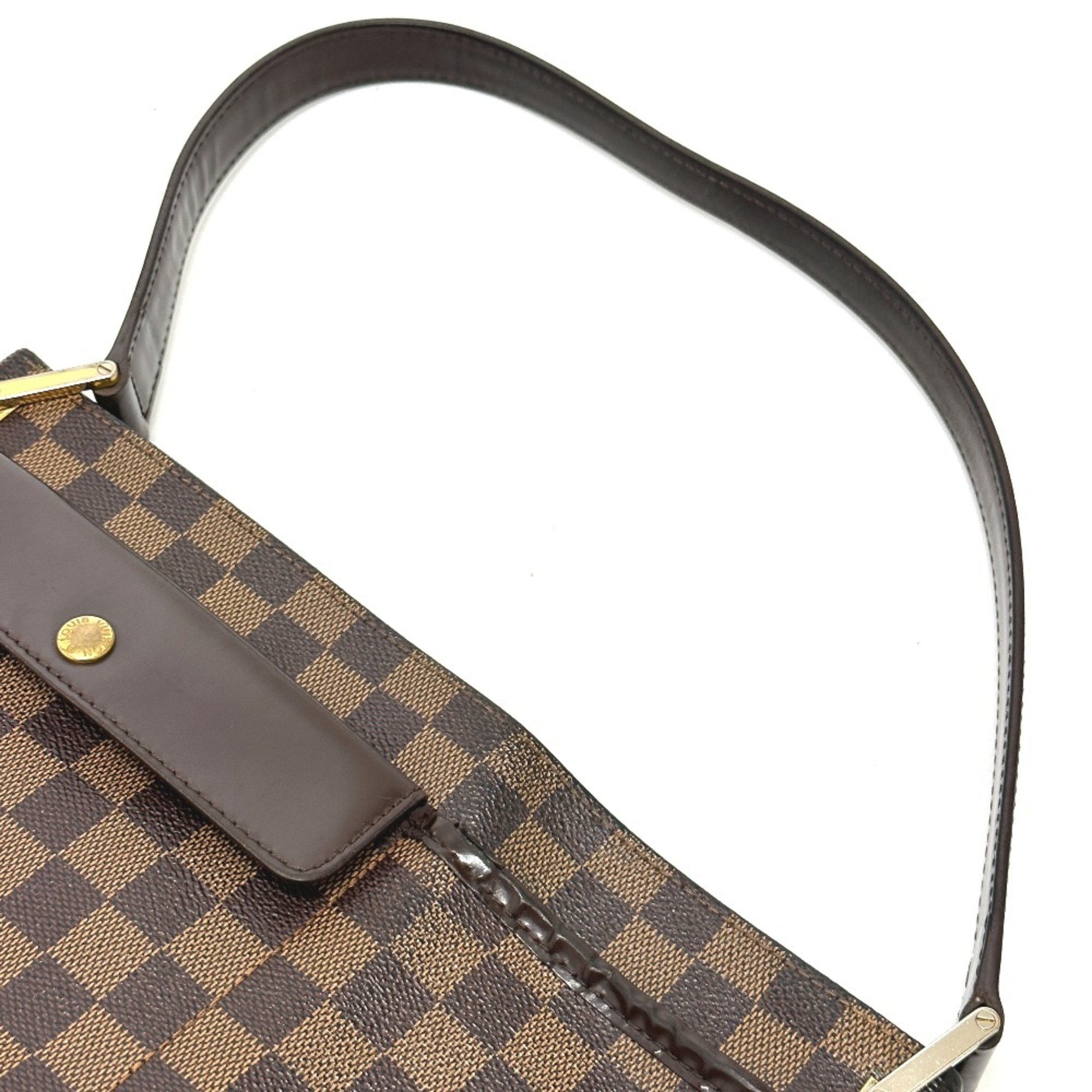 Louis Vuitton N51129 Damier Shoulder Shoulder Bag Ebene Brown