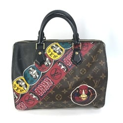 Louis Vuitton M43505 Monogram Kansai Yamamoto Daruma Kabuki Mini Duffle Bag Hand Bag Brown