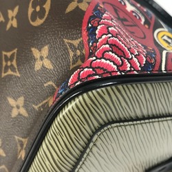 Louis Vuitton M43505 Monogram Kansai Yamamoto Daruma Kabuki Mini Duffle Bag Hand Bag Brown