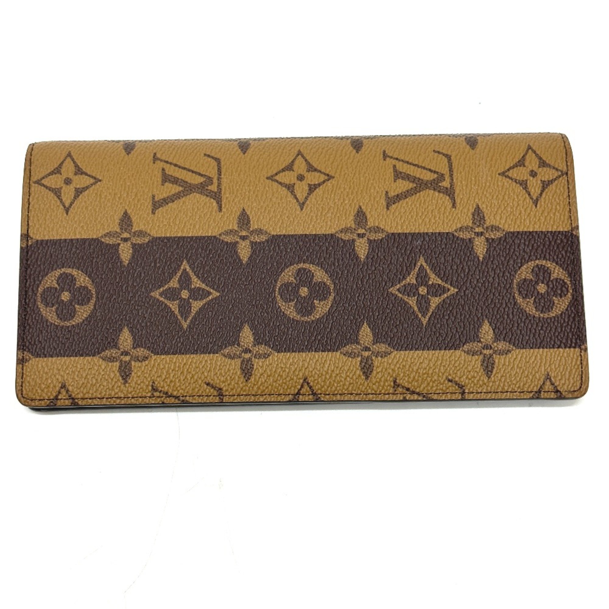 Louis Vuitton M81008 Monogram NIGO collaboration long wallet bifold Long Wallet Brown