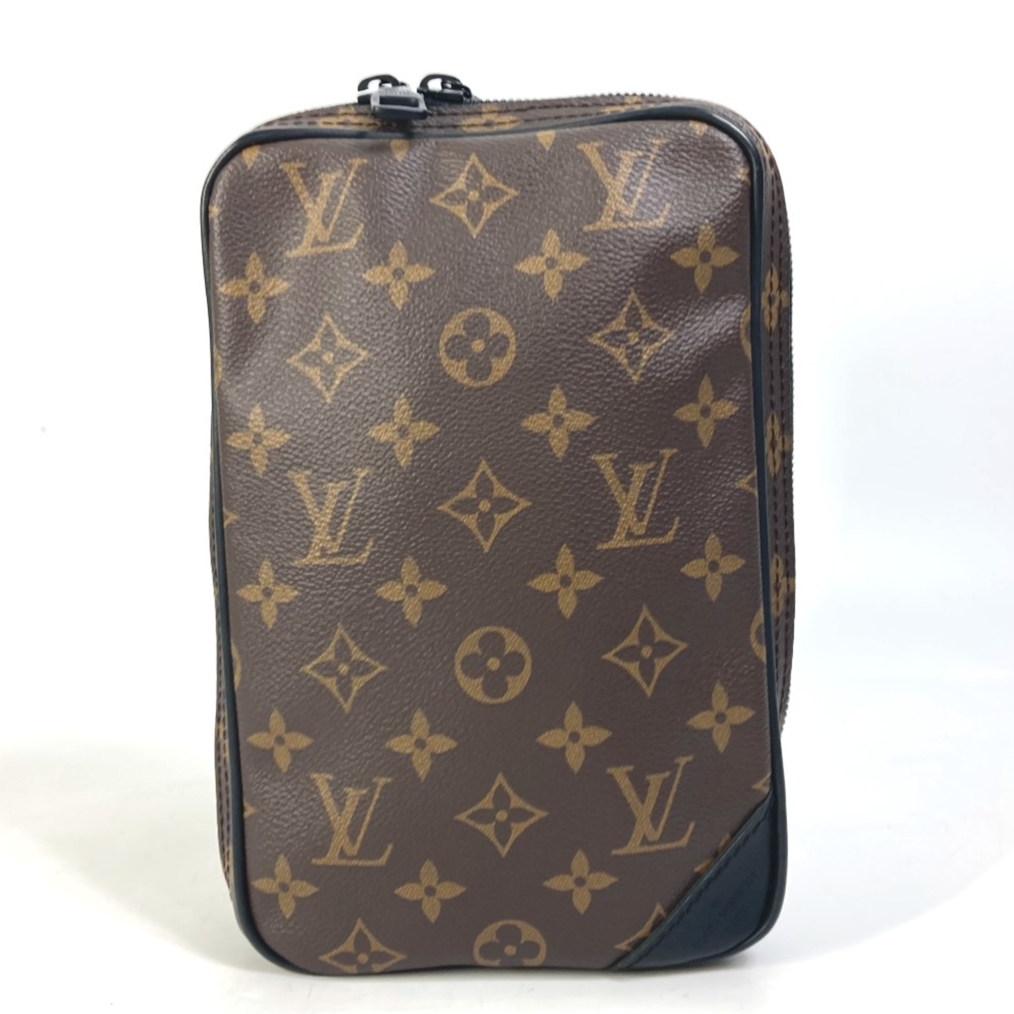 Louis Vuitton M44477 Monogram Crossbody Shoulder Bag Brown