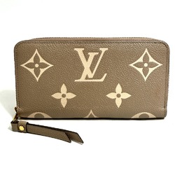 Louis Vuitton M69794 MonogramEmpreinte Bicolor Zip Around Long Wallet Turtrail claims Beige