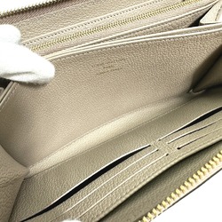 Louis Vuitton M69794 MonogramEmpreinte Bicolor Zip Around Long Wallet Turtrail claims Beige