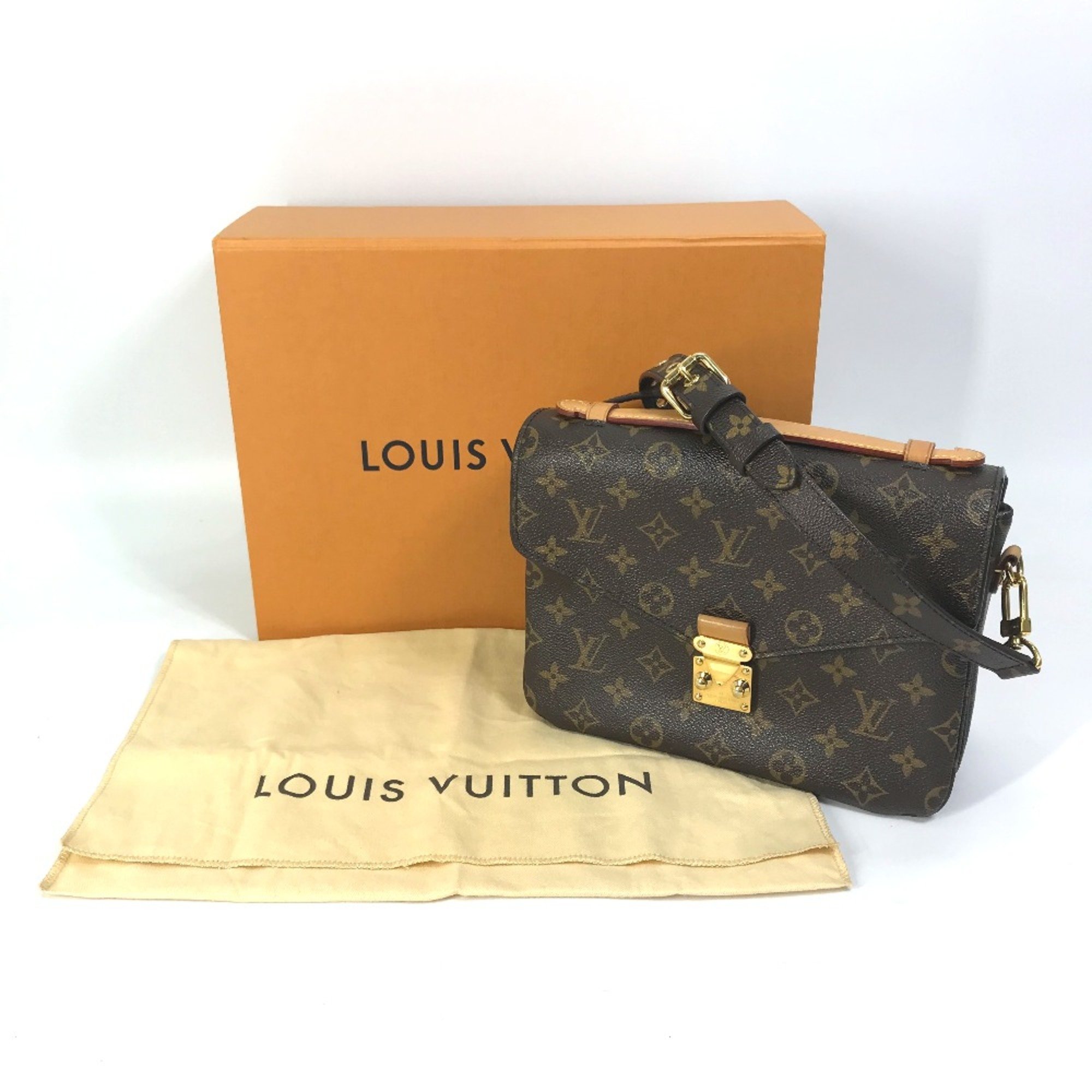 Louis Vuitton M44875 Monogram 2WAY Shoulder Bag Hand Bag Brown