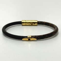 Louis Vuitton M6431F Monogram Accessories bangle Bracelet Brown Black