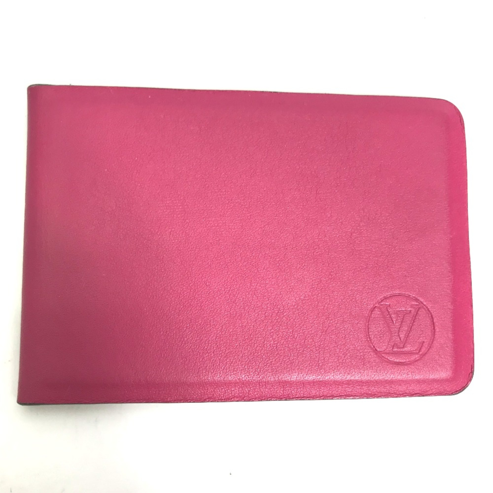 Louis Vuitton GI0082 Mirror Compact mirror Two fold mirror Rose Red