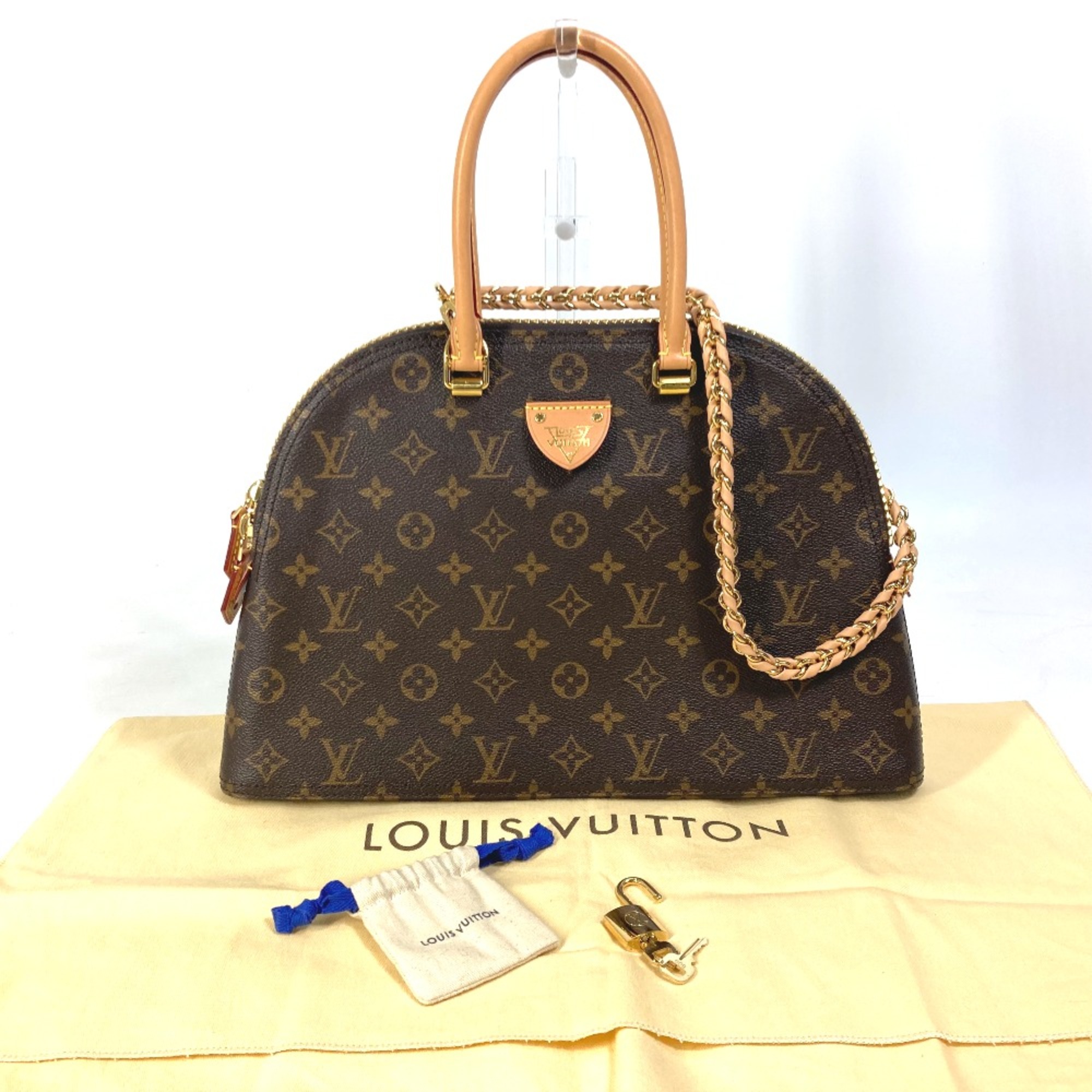 Louis Vuitton M44961 Monogram 2WAY Shoulder Bag Chain Shoulder bag Hand Bag Brown