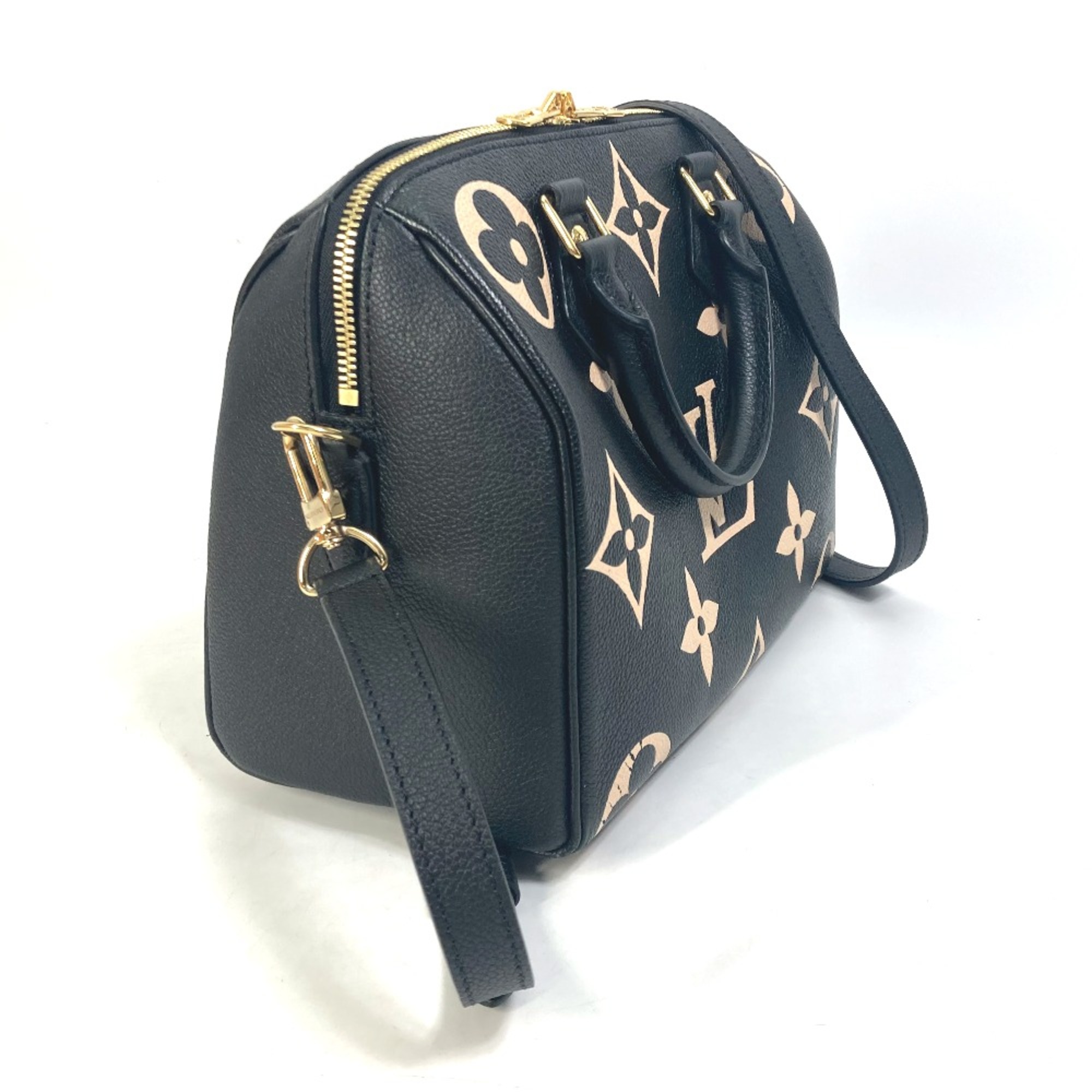 Louis Vuitton M58947 MonogramEmpreinte 2WAY Hand Bag Mini Duffle Bag Crossbody Duffle Bag Black