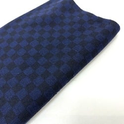 Louis Vuitton M77047 Damier Gradation Scarf Navy