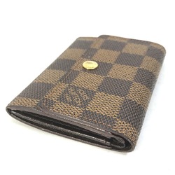 Louis Vuitton N61930 Damier Wallet Coin Compartment coin purse Ebene Brown