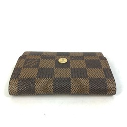 Louis Vuitton N61930 Damier Wallet Coin Compartment coin purse Ebene Brown