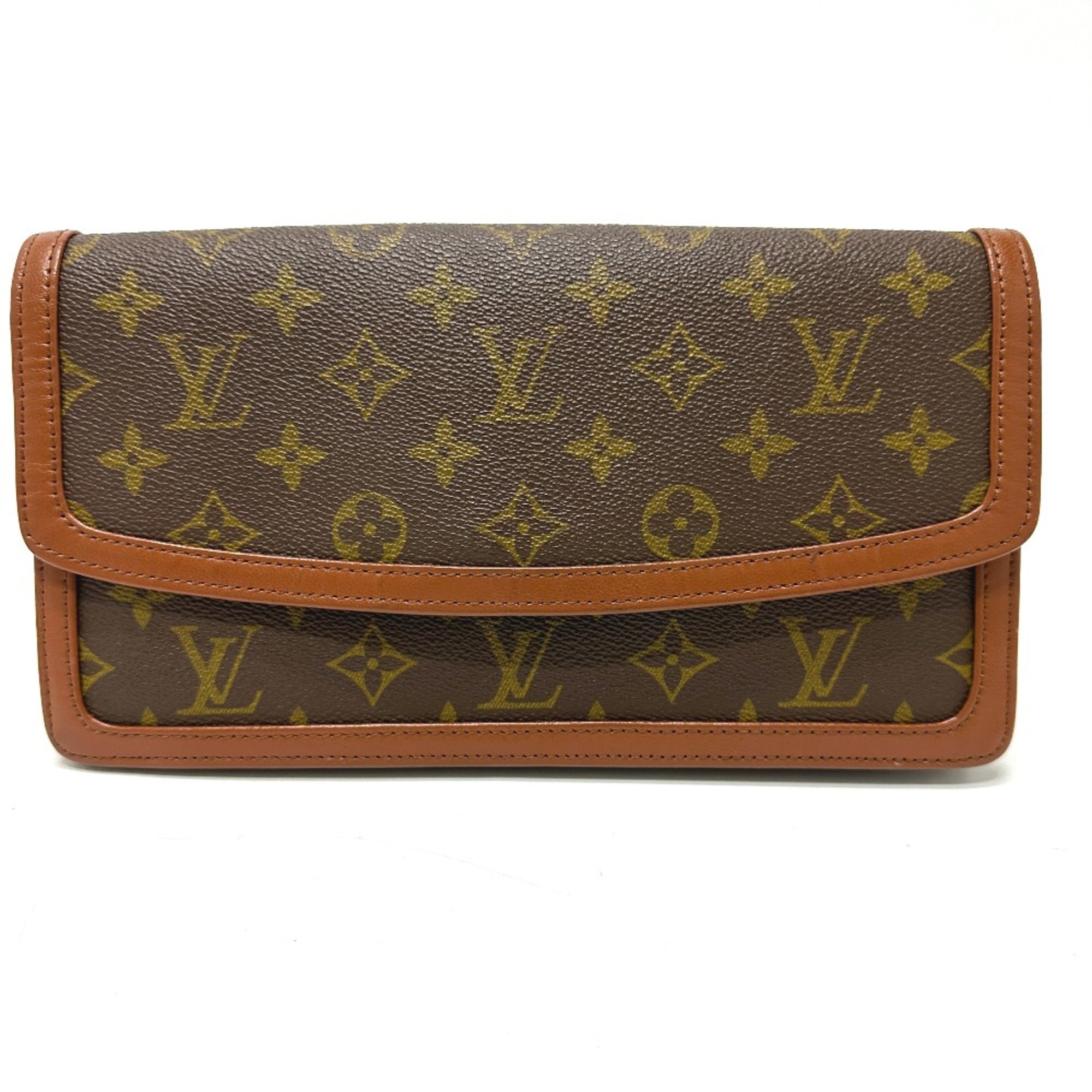 Louis Vuitton M51812 Monogram Pouch Clutch bag Brown