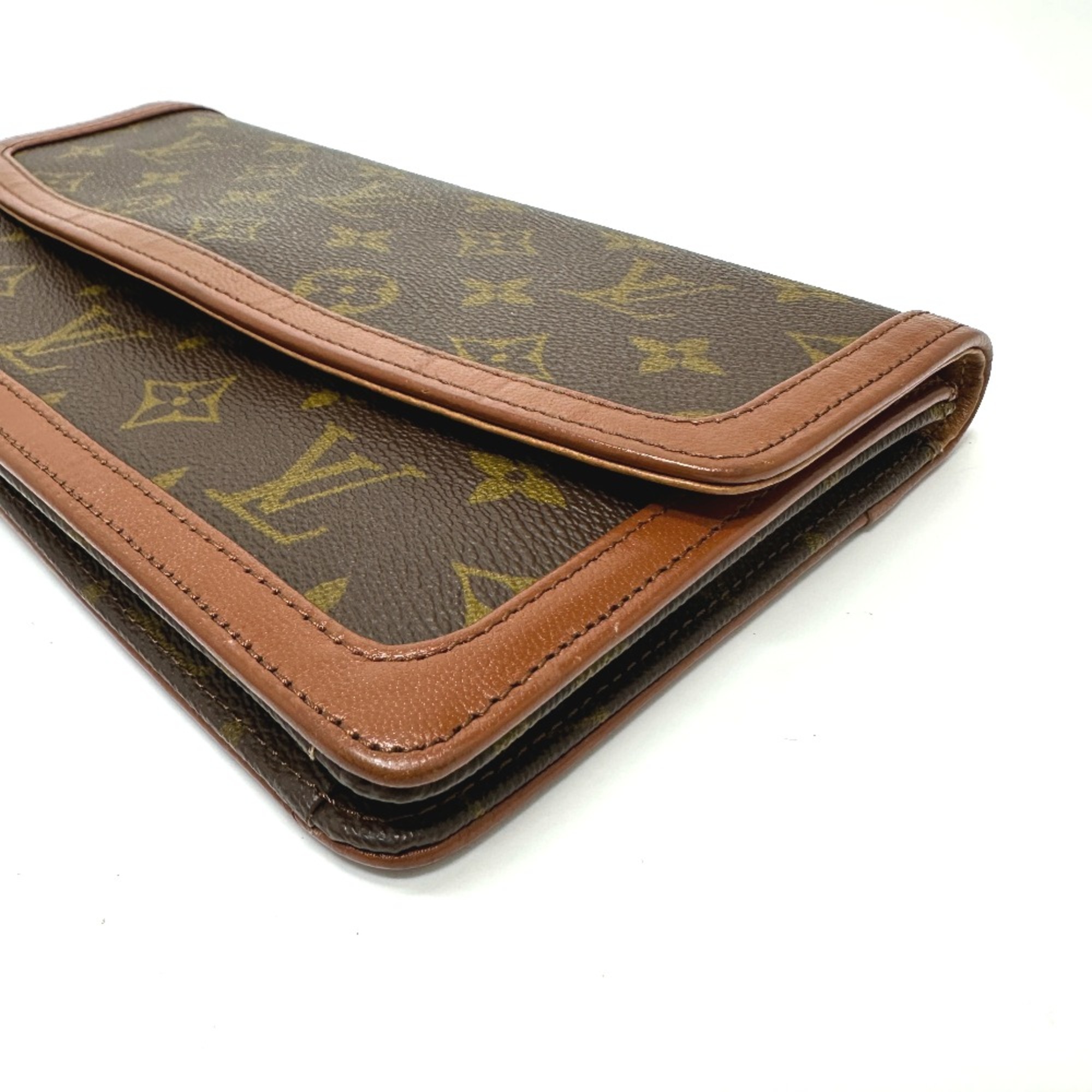 Louis Vuitton M51812 Monogram Pouch Clutch bag Brown