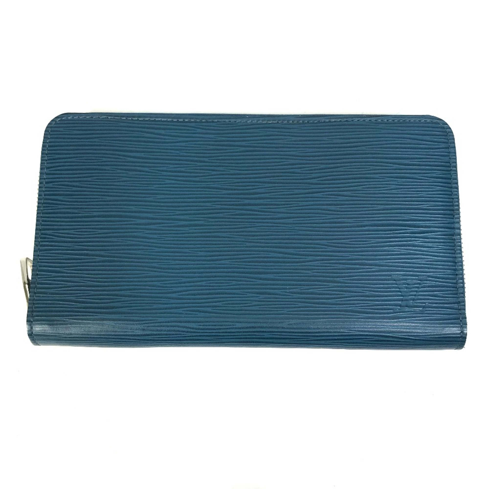 Louis Vuitton M60619 Epi Long Wallet Navy