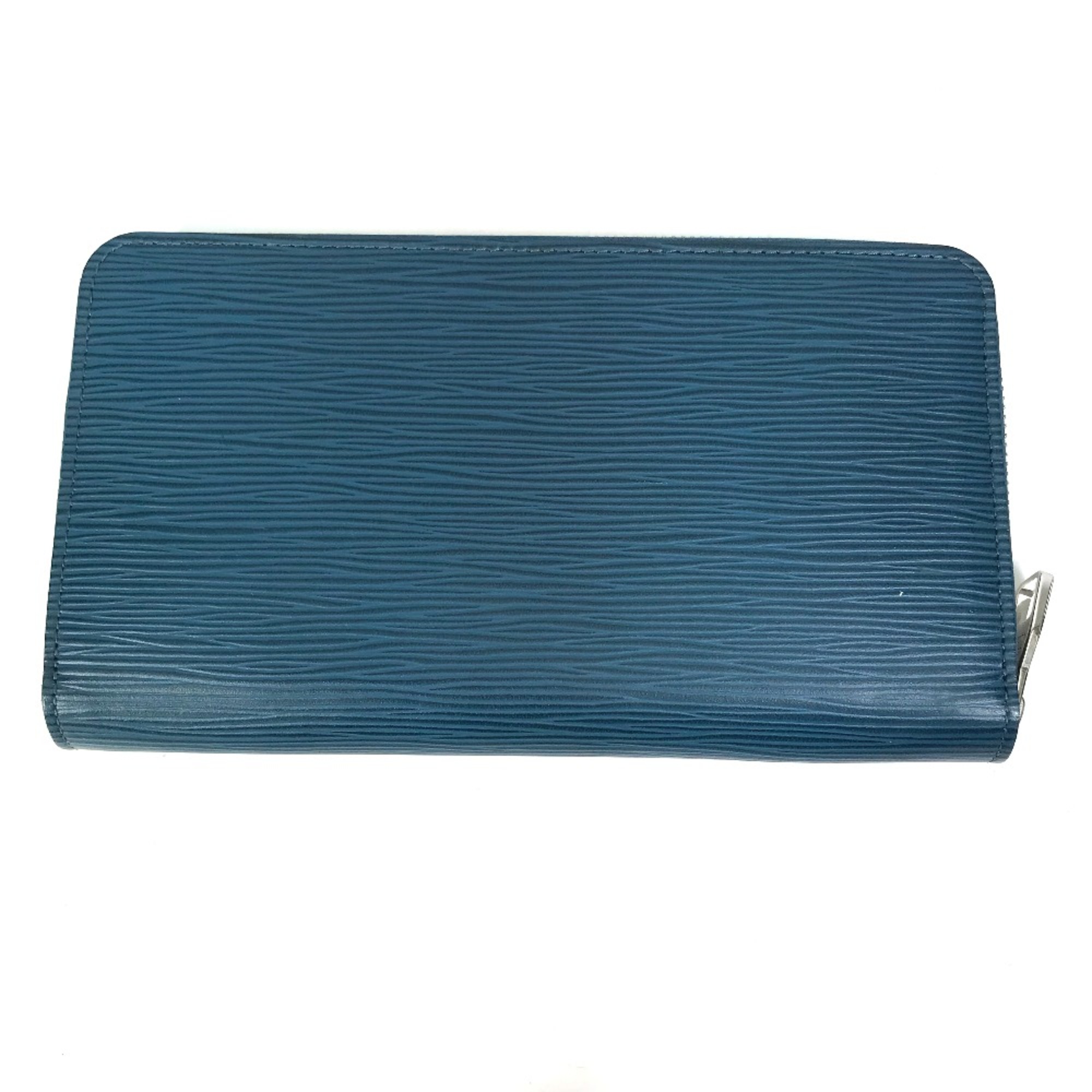 Louis Vuitton M60619 Epi Long Wallet Navy