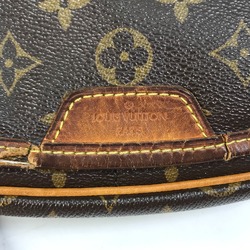 Louis Vuitton M40474 Monogram Crossbody Shoulder Bag Brown