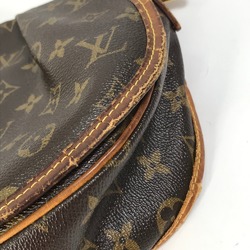 Louis Vuitton M40474 Monogram Crossbody Shoulder Bag Brown