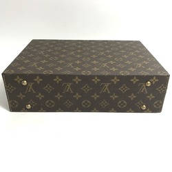 Louis Vuitton M47120 Monogram box Jewelry Case Trunk Interior Accessory case Brown