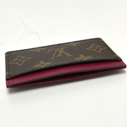 Louis Vuitton M60703 Monogram Card Case Brown