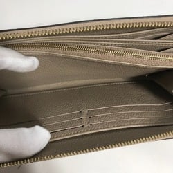 Louis Vuitton M69794 MonogramEmpreinte Zip Around Long Wallet Turtrail claims Beige