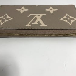 Louis Vuitton M69794 MonogramEmpreinte Zip Around Long Wallet Turtrail claims Beige