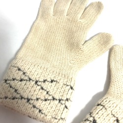 Louis Vuitton M58363 Glove gloves Beige