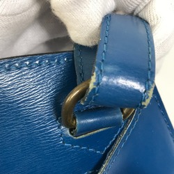 Louis Vuitton M52252 Epi Shoulder Shoulder Bag Toledo Blue blue