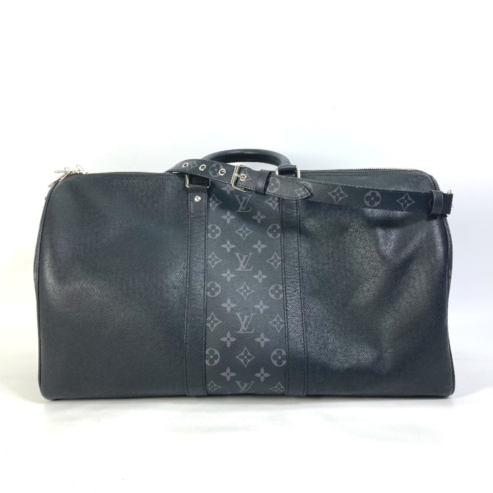 Louis Vuitton M53763 Taigalama 2WAY Travel Bag Shoulder Bag Duffle Bag Black