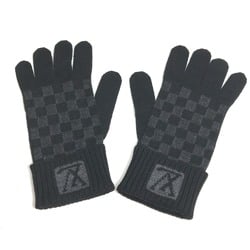 Louis Vuitton M70006 Damier Graphite Glove gloves Black