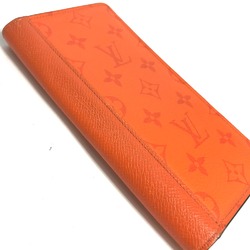 Louis Vuitton M30427 Taigalama Two fold Long Wallet Orange